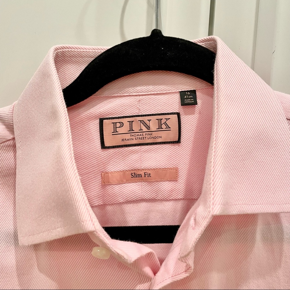 Thomas Pink Dress Shirt